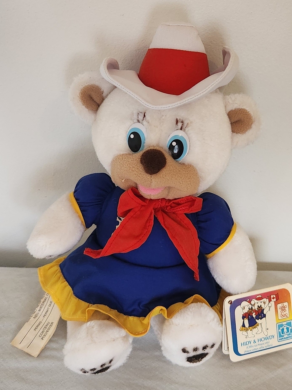 Vintage Olympic Mascot 'Hidy' Calgary 1988 w/ tags